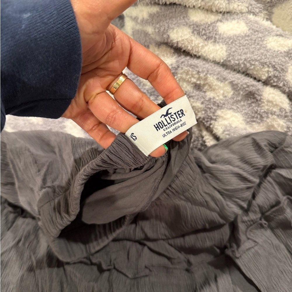 Hollister Charcoal Skirt